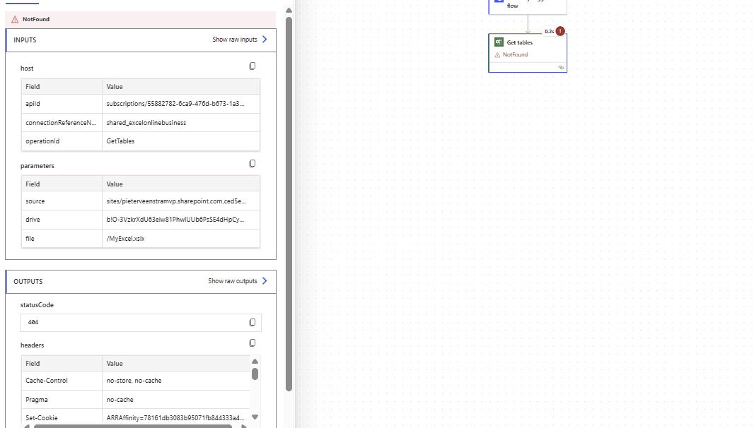 Replace the Excel Online connector with the Microsoft Graph API in ...
